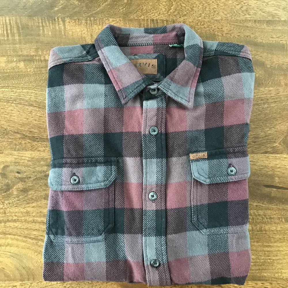 Orvis Buffalo Plaid shirt/Jacket. Size XL-Tall